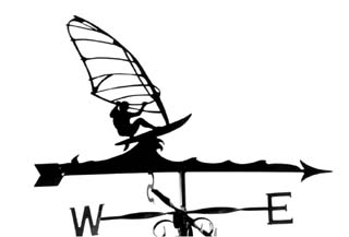 Windsurfer B weathervane